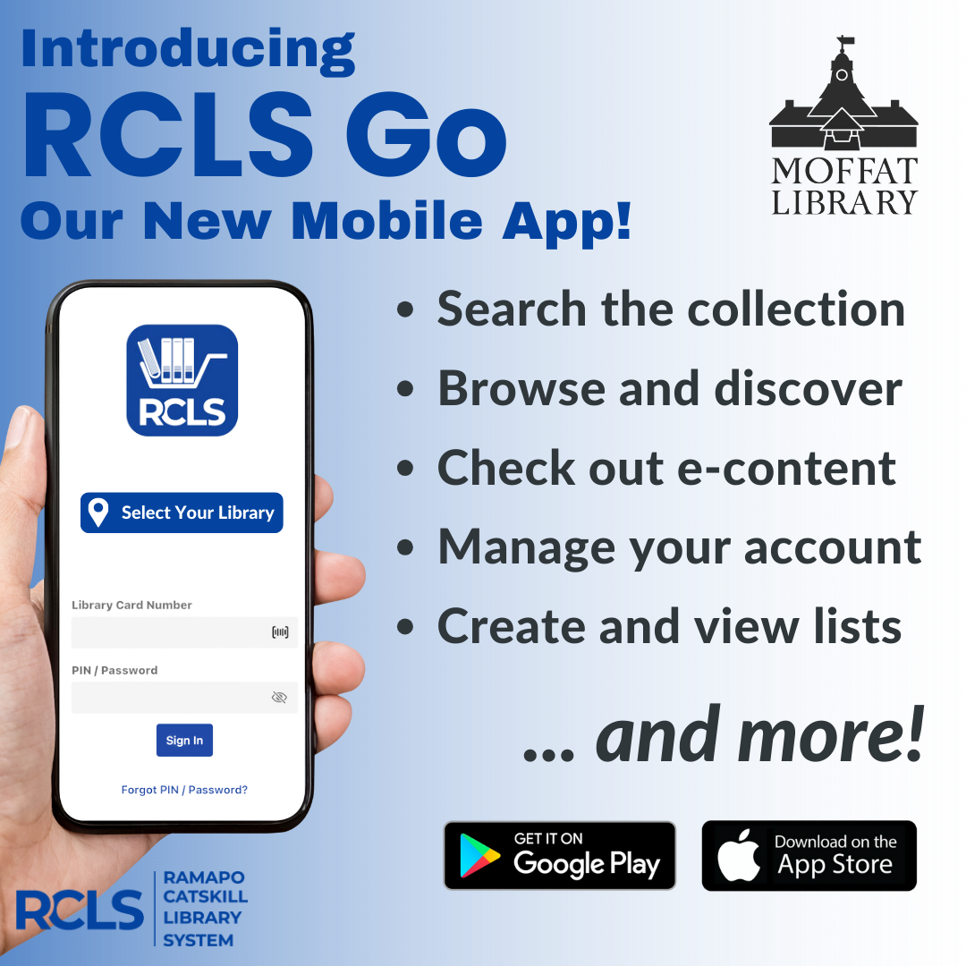Mobile Catalog App – download – Moffat Library | Restored. Renewed ...